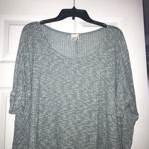 Seafoam blue Essentials by Full Tilt sweater